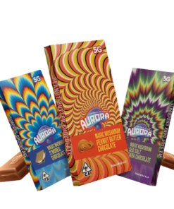 Aurora Mushroom Chocolate Bars